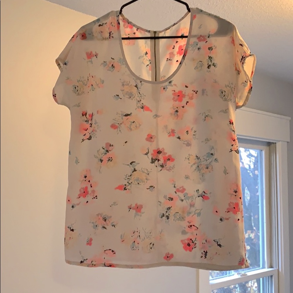 Floral Work Shirt
